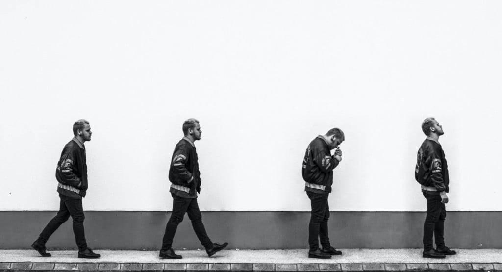 2 men standing on the floor