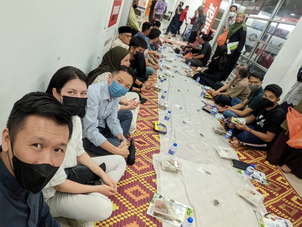 第一次参与开斋